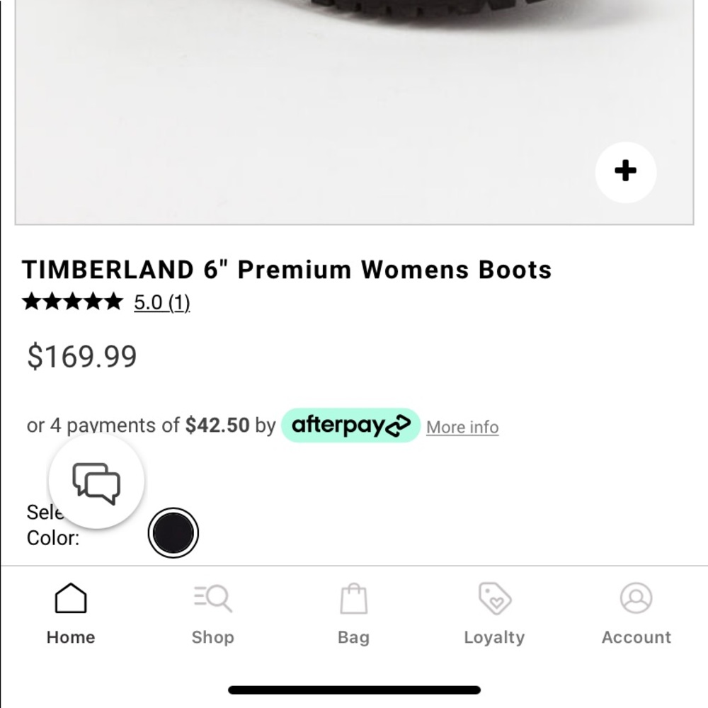 Timberland 6” Premium Black Boots - Picture 7 of 8